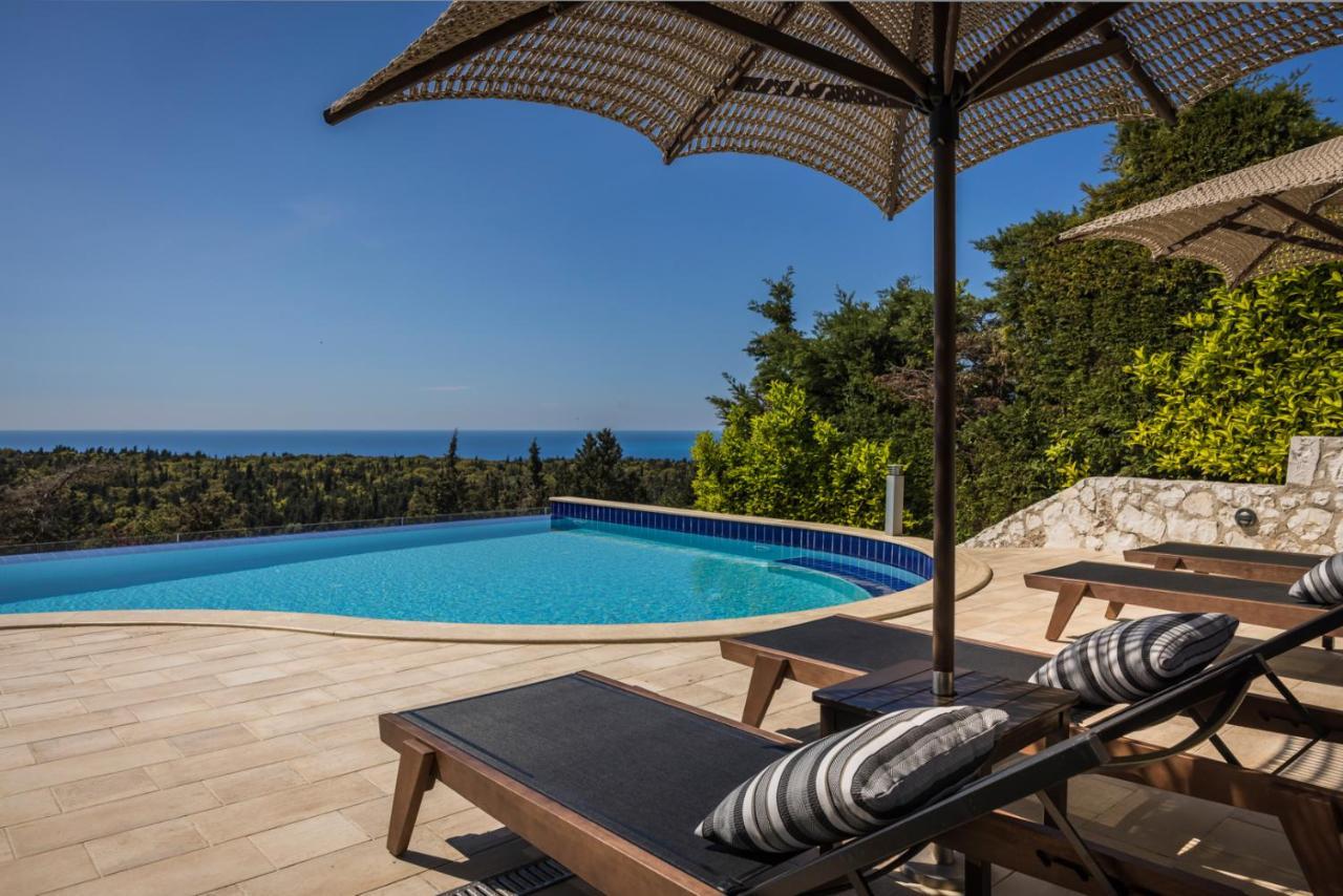 Luxury Villa Karmaniolos Fiskardo Kefalonia Ngoại thất bức ảnh