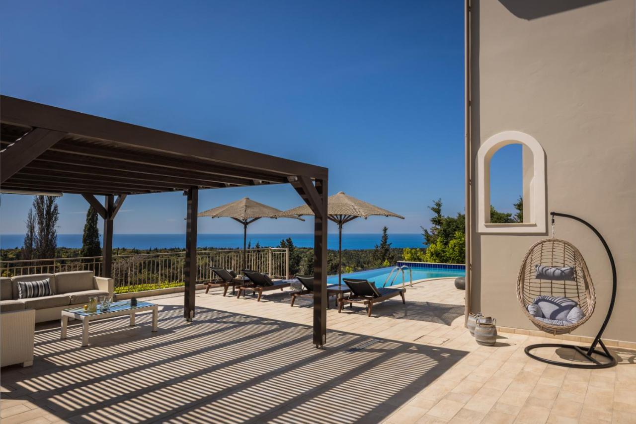 Luxury Villa Karmaniolos Fiskardo Kefalonia Ngoại thất bức ảnh