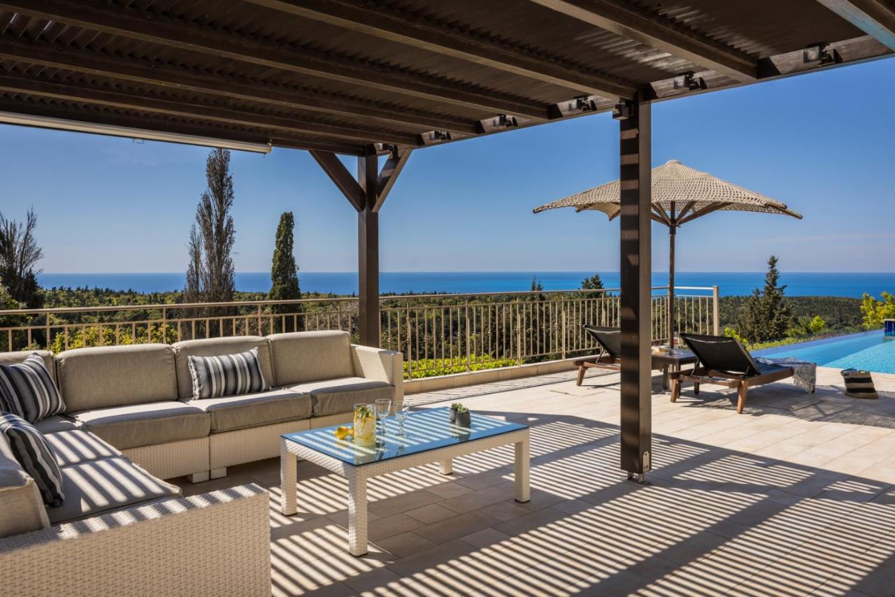 Luxury Villa Karmaniolos Fiskardo Kefalonia Ngoại thất bức ảnh