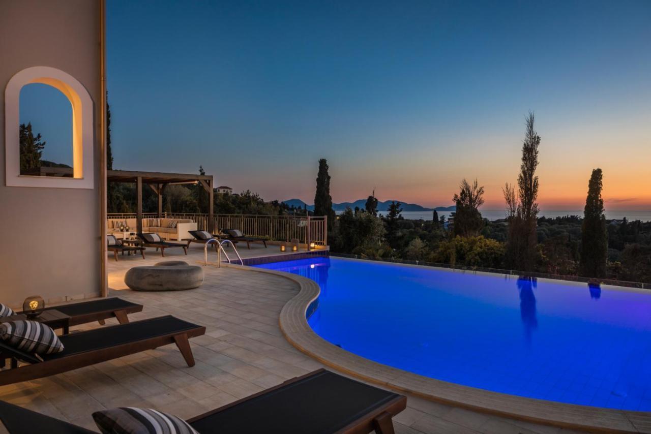 Luxury Villa Karmaniolos Fiskardo Kefalonia Ngoại thất bức ảnh