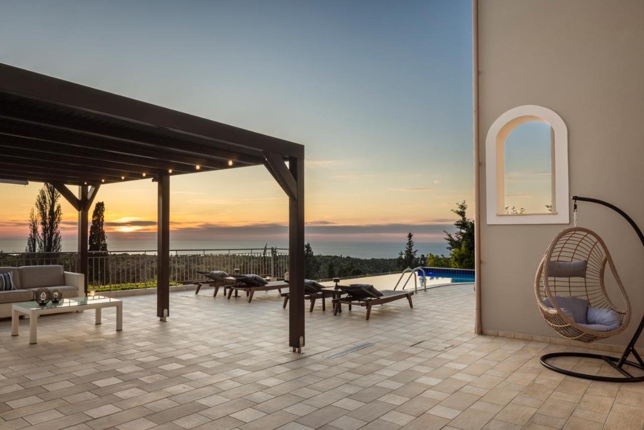 Luxury Villa Karmaniolos Fiskardo Kefalonia Ngoại thất bức ảnh