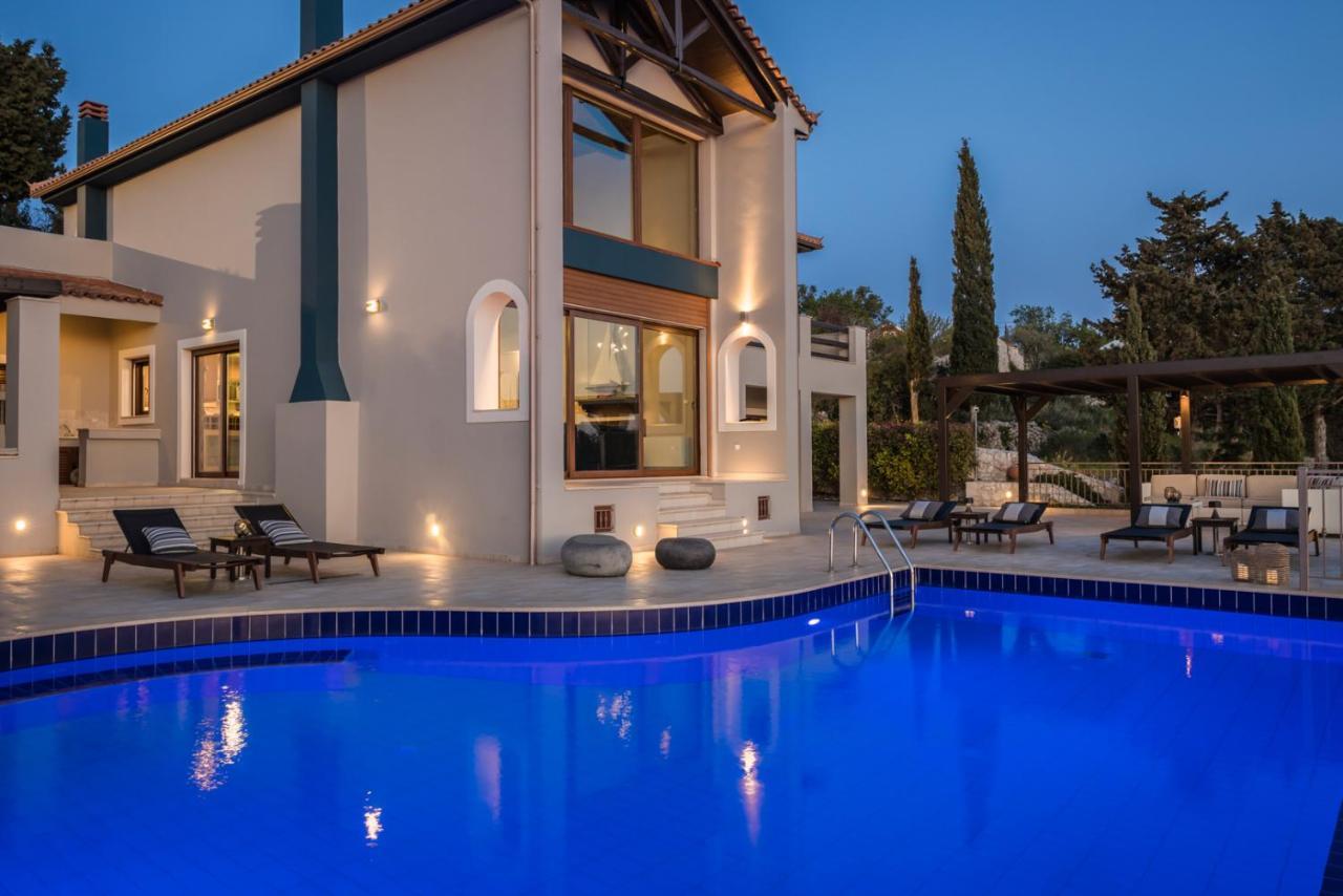 Luxury Villa Karmaniolos Fiskardo Kefalonia Ngoại thất bức ảnh