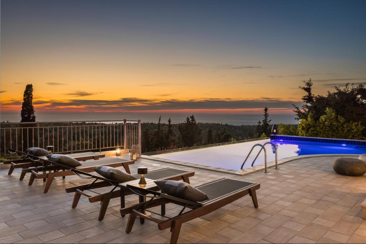 Luxury Villa Karmaniolos Fiskardo Kefalonia Ngoại thất bức ảnh