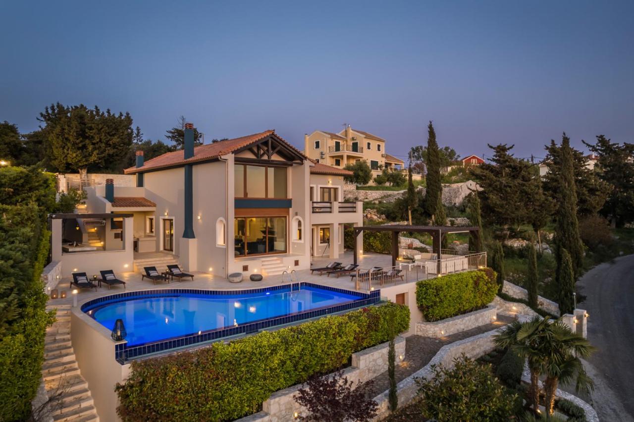 Luxury Villa Karmaniolos Fiskardo Kefalonia Ngoại thất bức ảnh