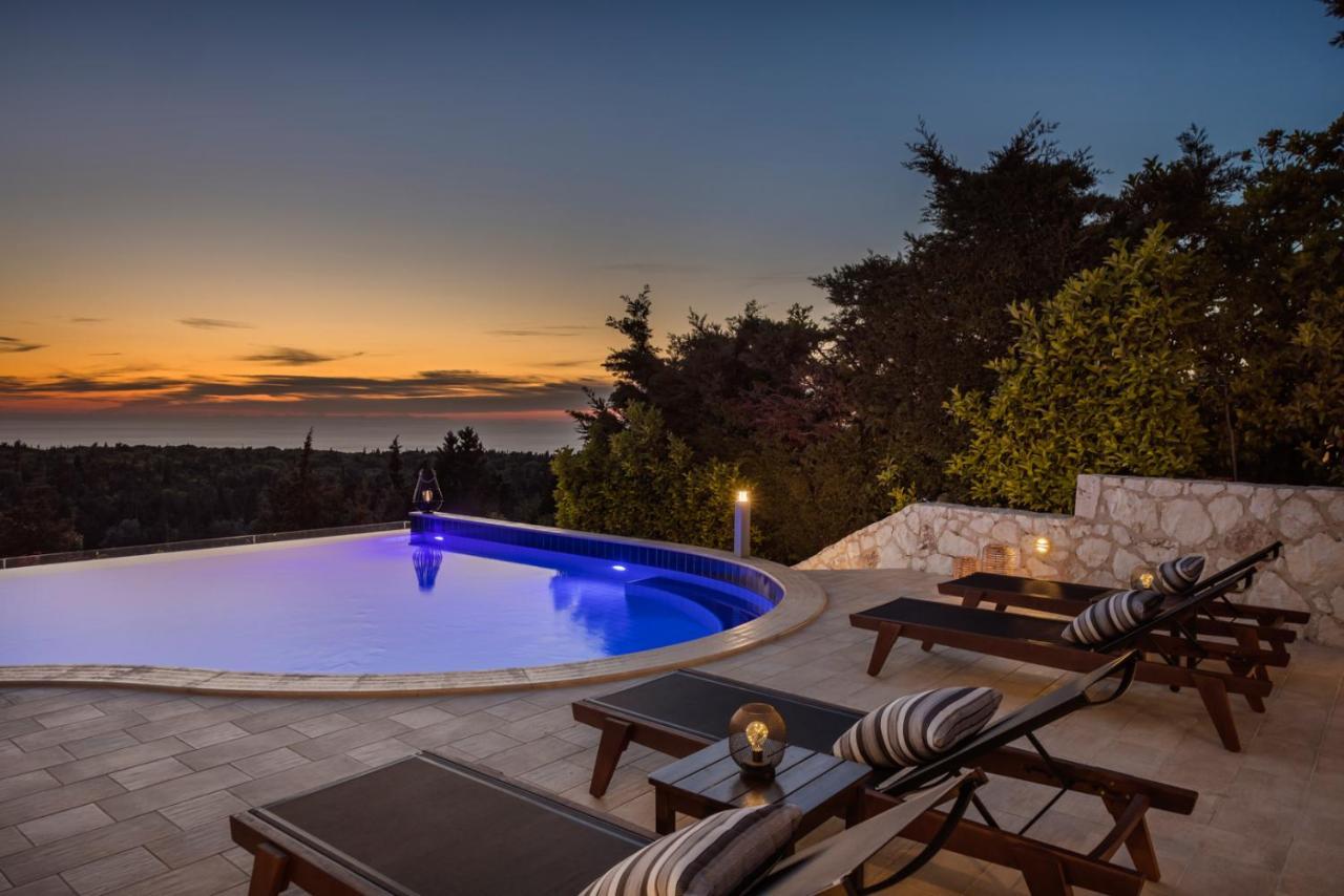 Luxury Villa Karmaniolos Fiskardo Kefalonia Ngoại thất bức ảnh