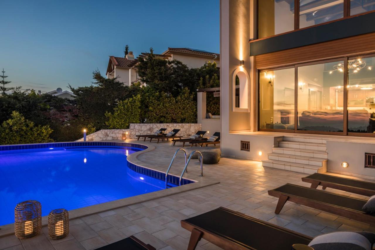 Luxury Villa Karmaniolos Fiskardo Kefalonia Ngoại thất bức ảnh